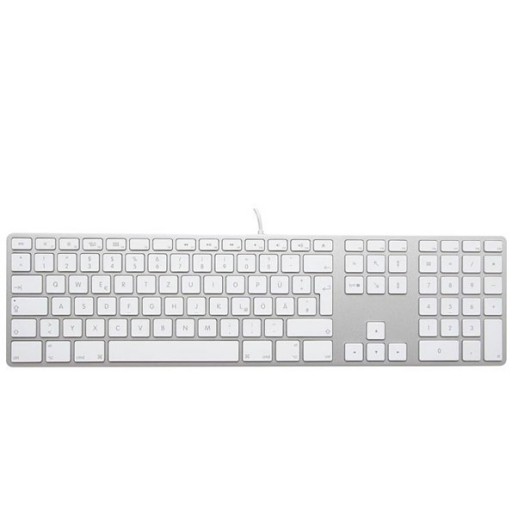 Apple Tastatur A1243 UK QWERTY Tastatur, Ziffernblock